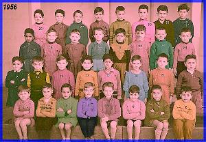 ECOLE JEAN MACE GARCONS 1956 CE1 N01